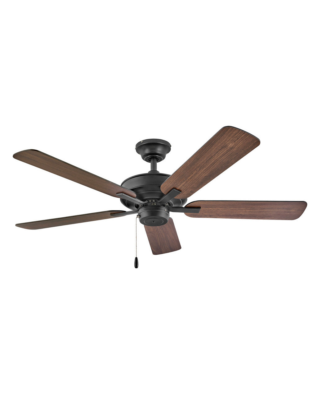 Hinkley Metro 903352FMB-NIA Ceiling Fan 52 - Matte Black, Matte Black, Walnut/