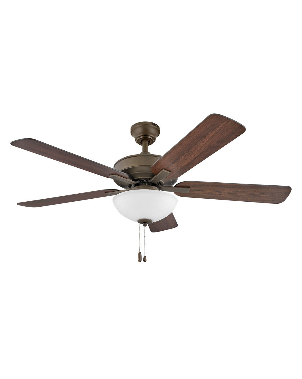 Hinkley Metro Illuminated 903352FMM-LIA Ceiling Fan 52 - Metallic Matte Bronze, Metallic Matte Bronze, Walnut/