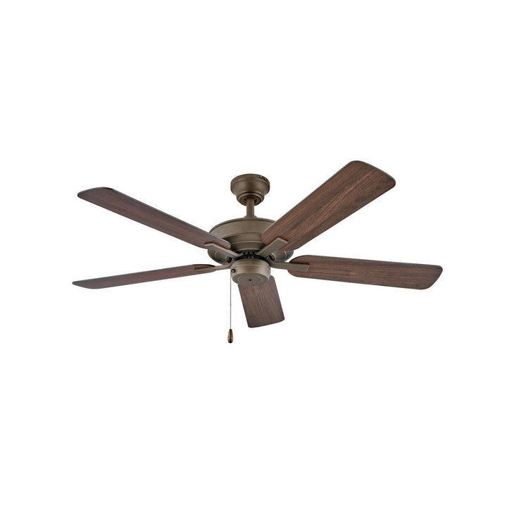 Hinkley Metro Wet 903352FMM-NWA Ceiling Fan 52 - Metallic Matte Bronze, Walnut/