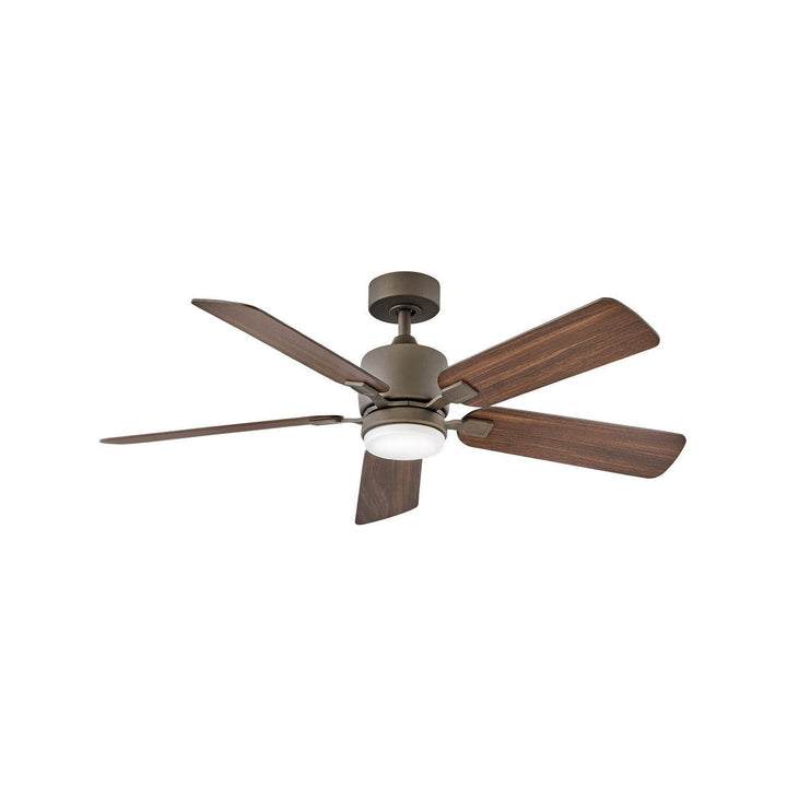 Hinkley Afton 903552FMM-LIA Ceiling Fan 52 - Metallic Matte Bronze, Metallic Matte Bronze, Walnut/