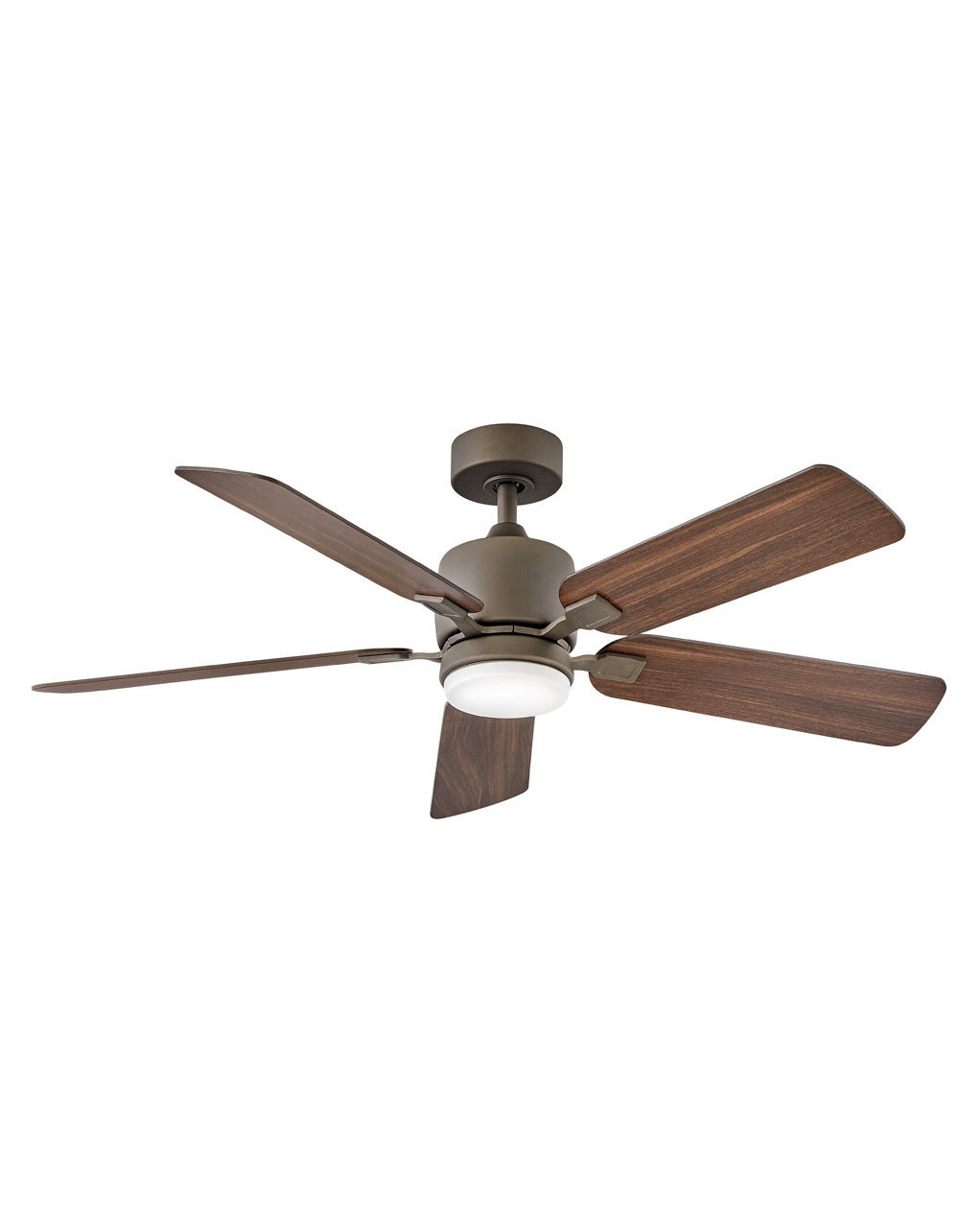 Hinkley Afton 903552FMM-LIA Ceiling Fan 52 - Metallic Matte Bronze, Metallic Matte Bronze, Walnut/