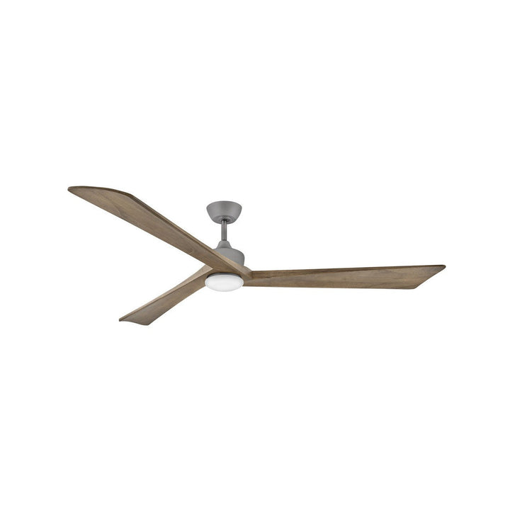 Hinkley Sculpt 903680FGT-LDD Ceiling Fan 80 - Graphite, Driftwood/