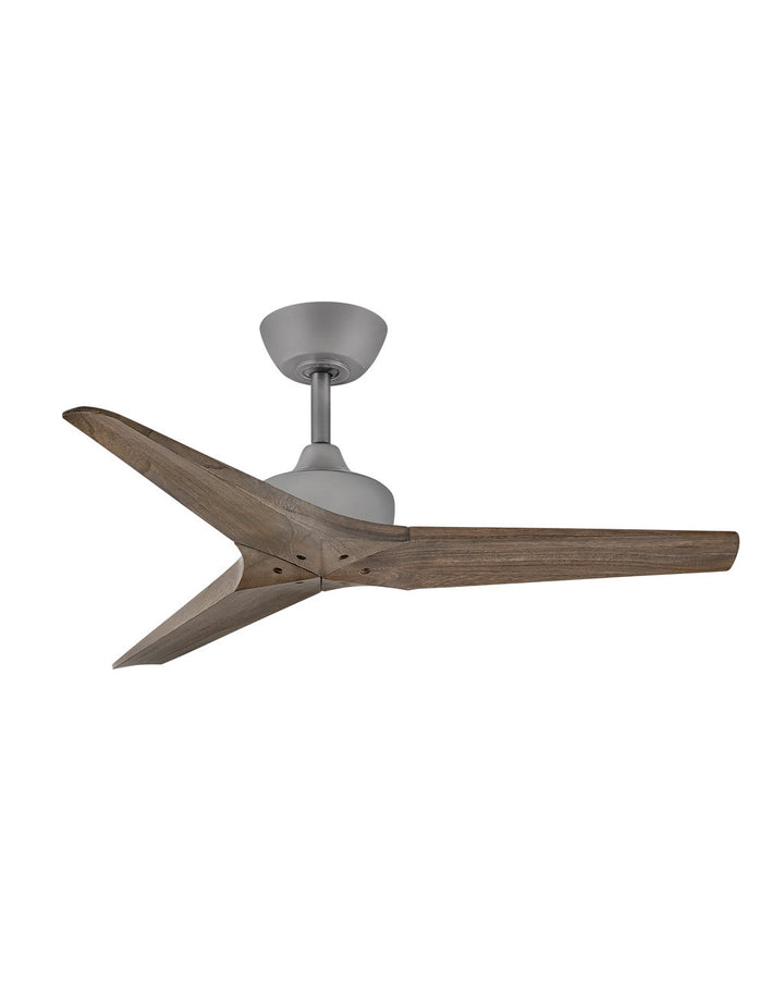 Hinkley Chisel 903744FGT-NDD Ceiling Fan 44 - Graphite, Driftwood/