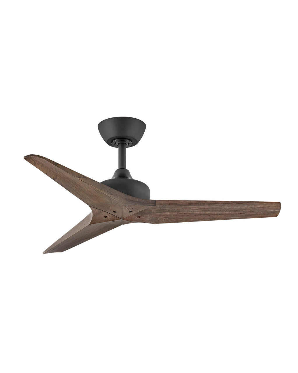 Hinkley Chisel 903744FMB-NDD Ceiling Fan 44 - Matte Black, Walnut/