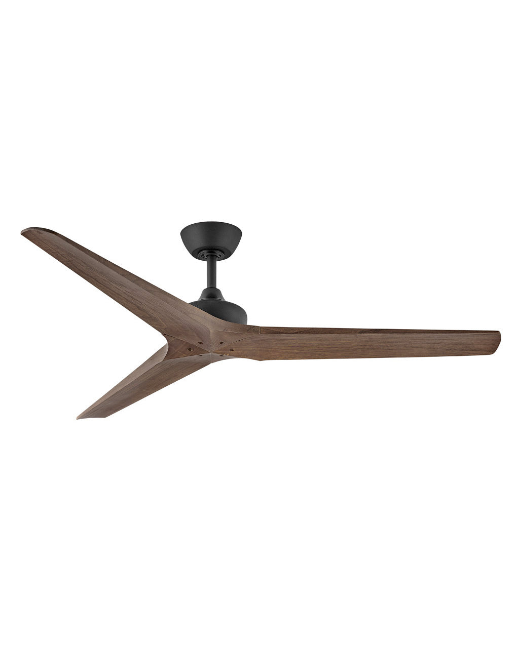 Hinkley Chisel 903760FMB-NDD Ceiling Fan 60 - Matte Black, Walnut/