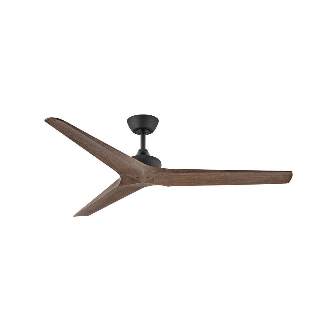 Hinkley Chisel 903760FMB-NDD Ceiling Fan 60 - Matte Black, Walnut/