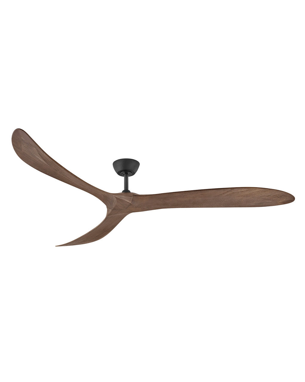 Hinkley Swell 903880FMB-NDD Ceiling Fan 80 - Matte Black, Walnut/