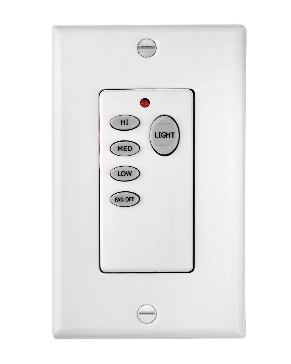 Hinkley Lighting 980030FWH  Wall Control 3 Speed Fan White