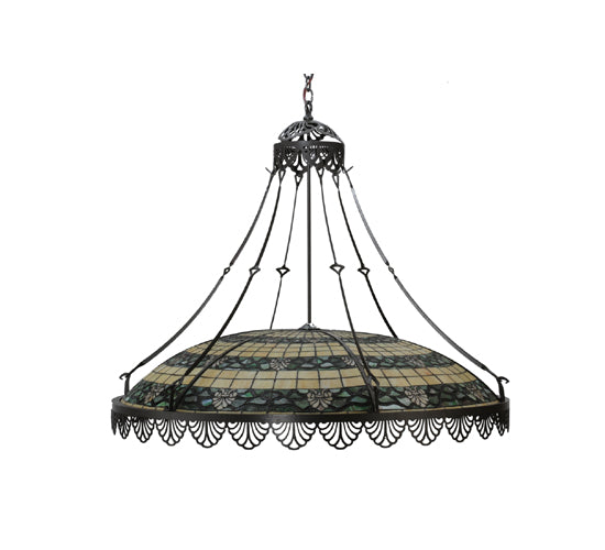 Meyda Tiffany Shell And Ribbon 112090 Pendant Light - Timeless Bronze