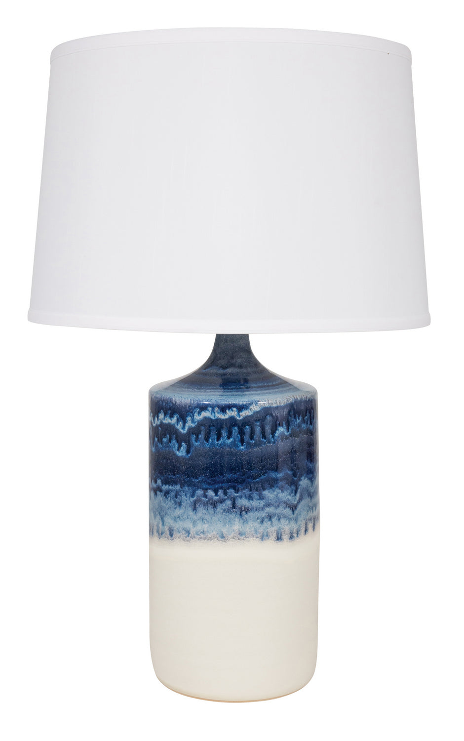 House Of Troy Lighting GS110-DWM  Scatchard Lamp Decorated White Matte