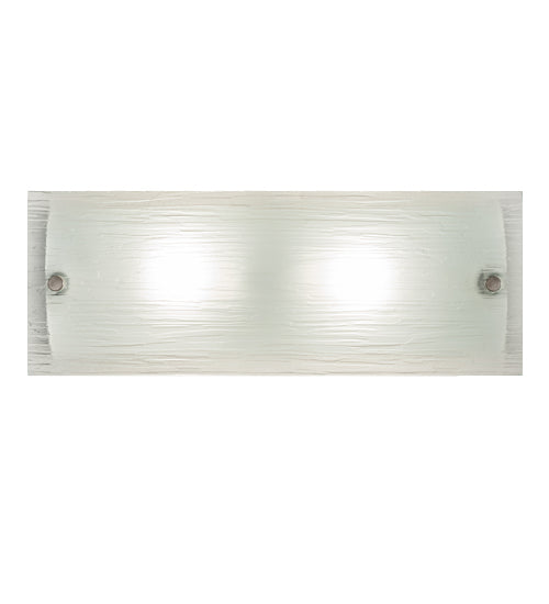 Meyda Tiffany Quadrato 112112 Bath Vanity Light 16 in. wide - Nickel