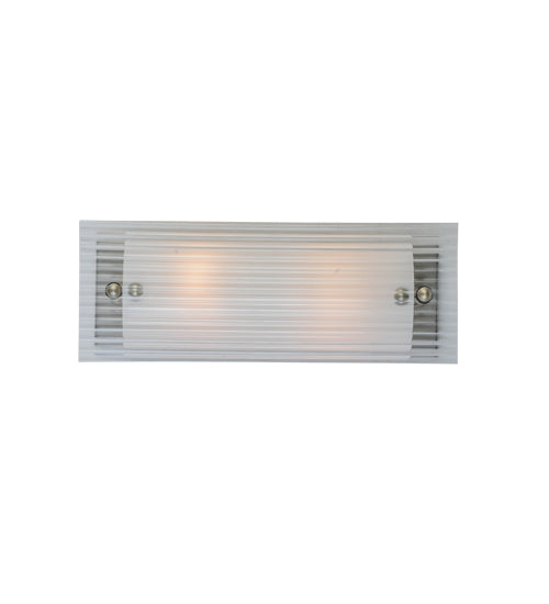 Meyda Tiffany Quadrato 112114 Bath Vanity Light 16 in. wide - Nickel