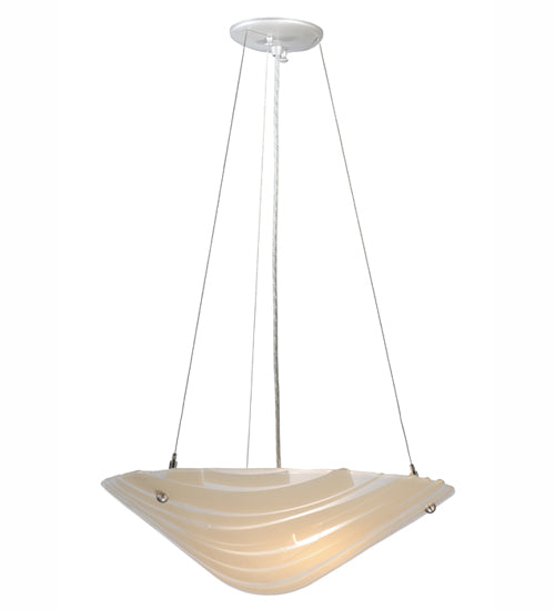 Meyda Tiffany Bambu 112131 Pendant Light - Nickel