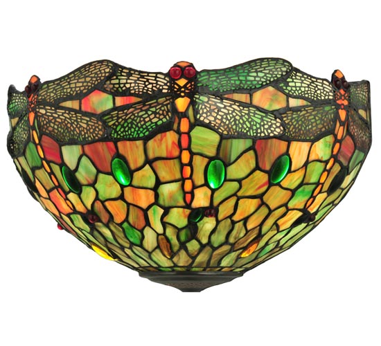 Meyda Tiffany Tiffany Hanginghead Dragonfly 112136 Wall Light -