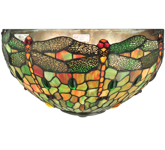 Meyda Tiffany Tiffany Hanginghead Dragonfly 112136 Wall Light -