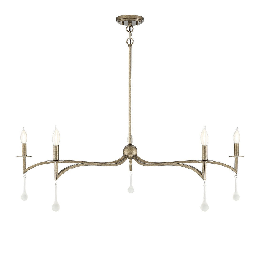 Savoy House Laramie 1-1099-5-182 Chandelier Light - Chelsea Gold