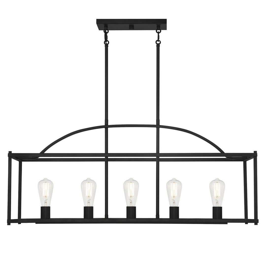 Savoy House Palladian 1-190-5-89 Pendant Light - Matte Black