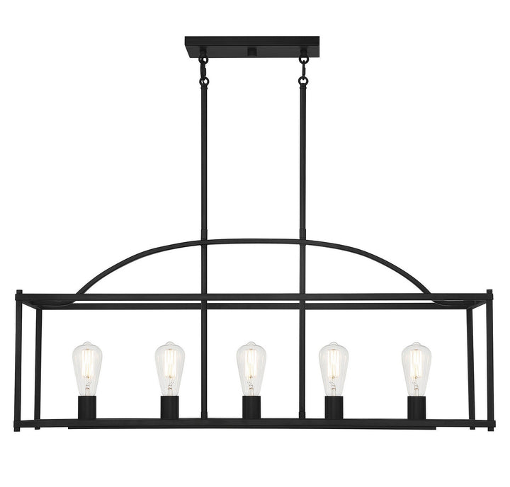 Savoy House Palladian 1-190-5-89 Pendant Light - Matte Black