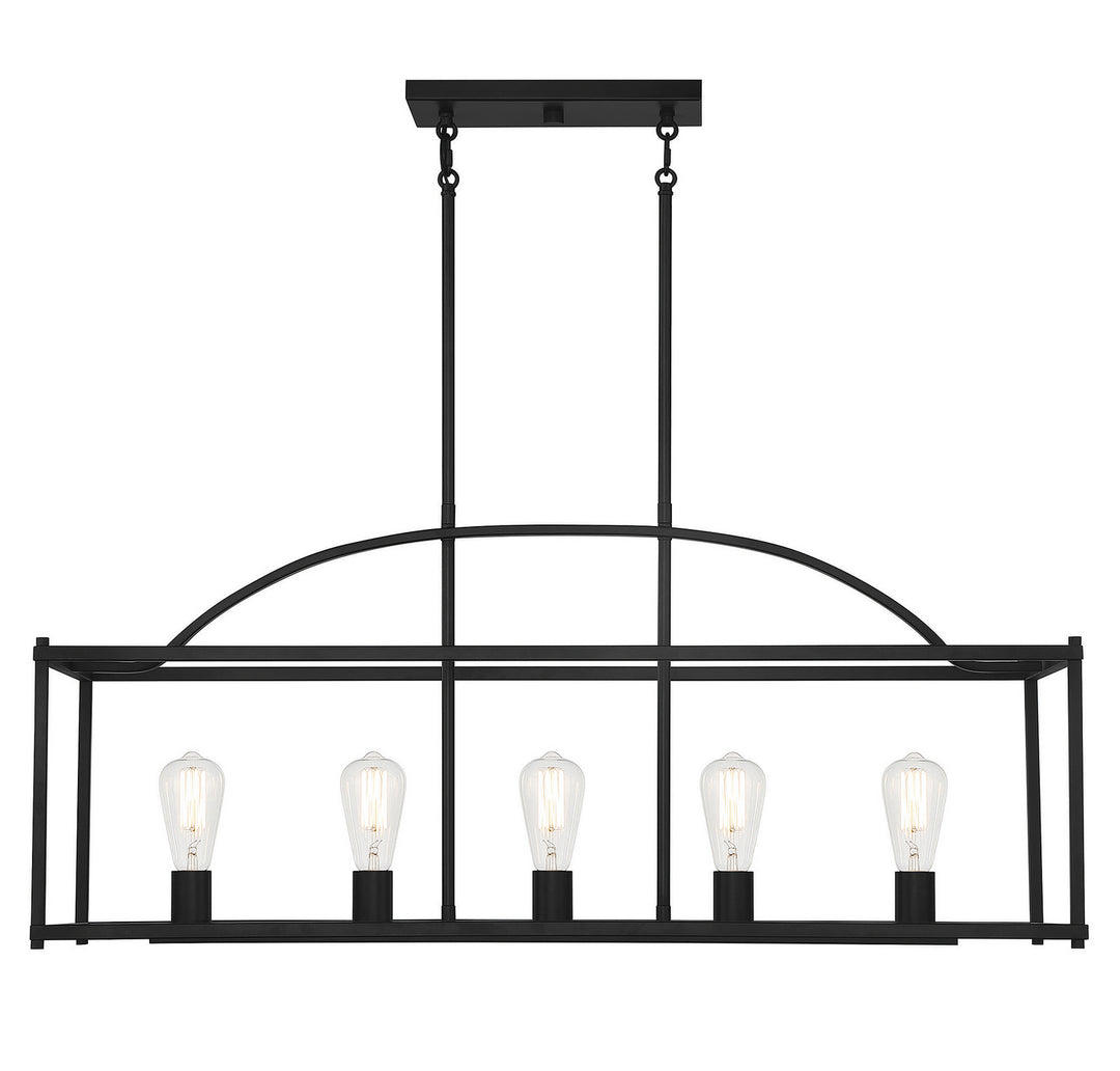 Savoy House Palladian 1-190-5-89 Pendant Light - Matte Black