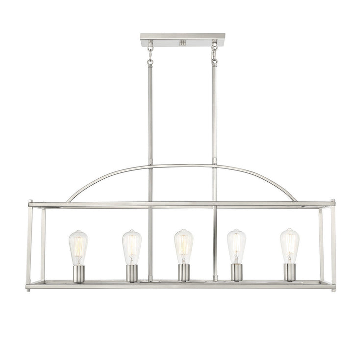 Savoy House Palladian 1-190-5-SN Pendant Light - Satin Nickel