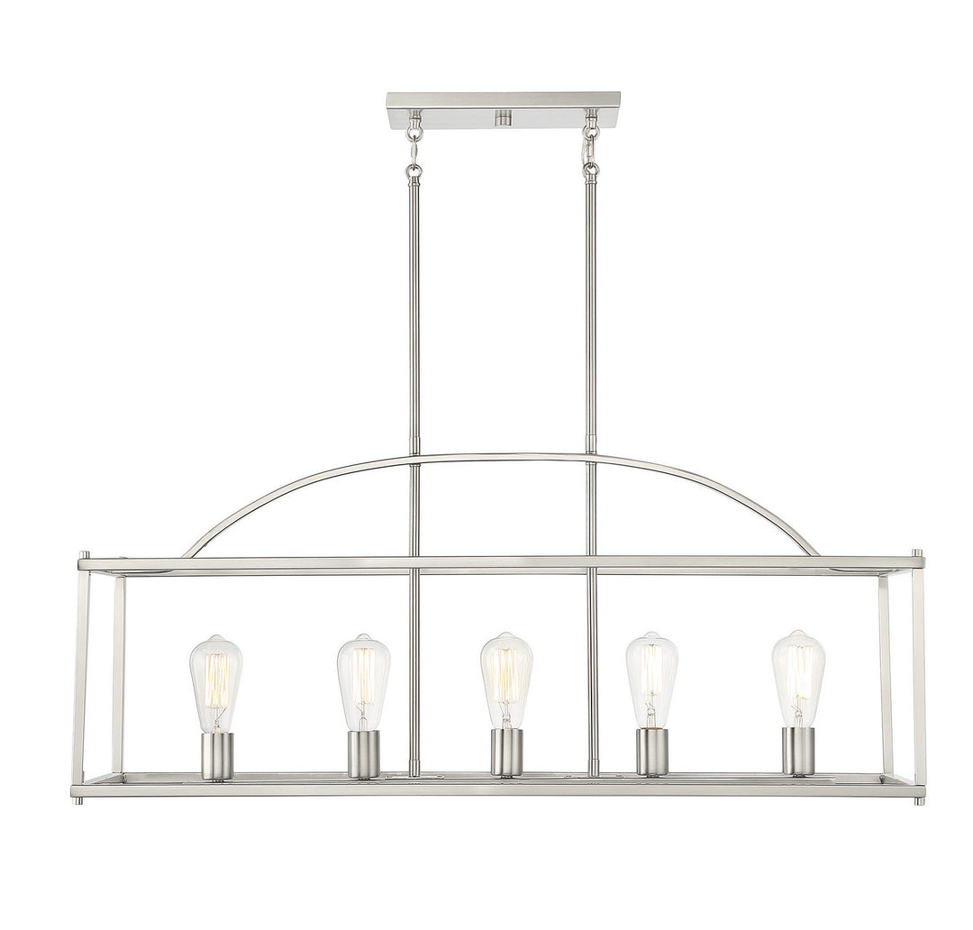 Savoy House Palladian 1-190-5-SN Pendant Light - Satin Nickel