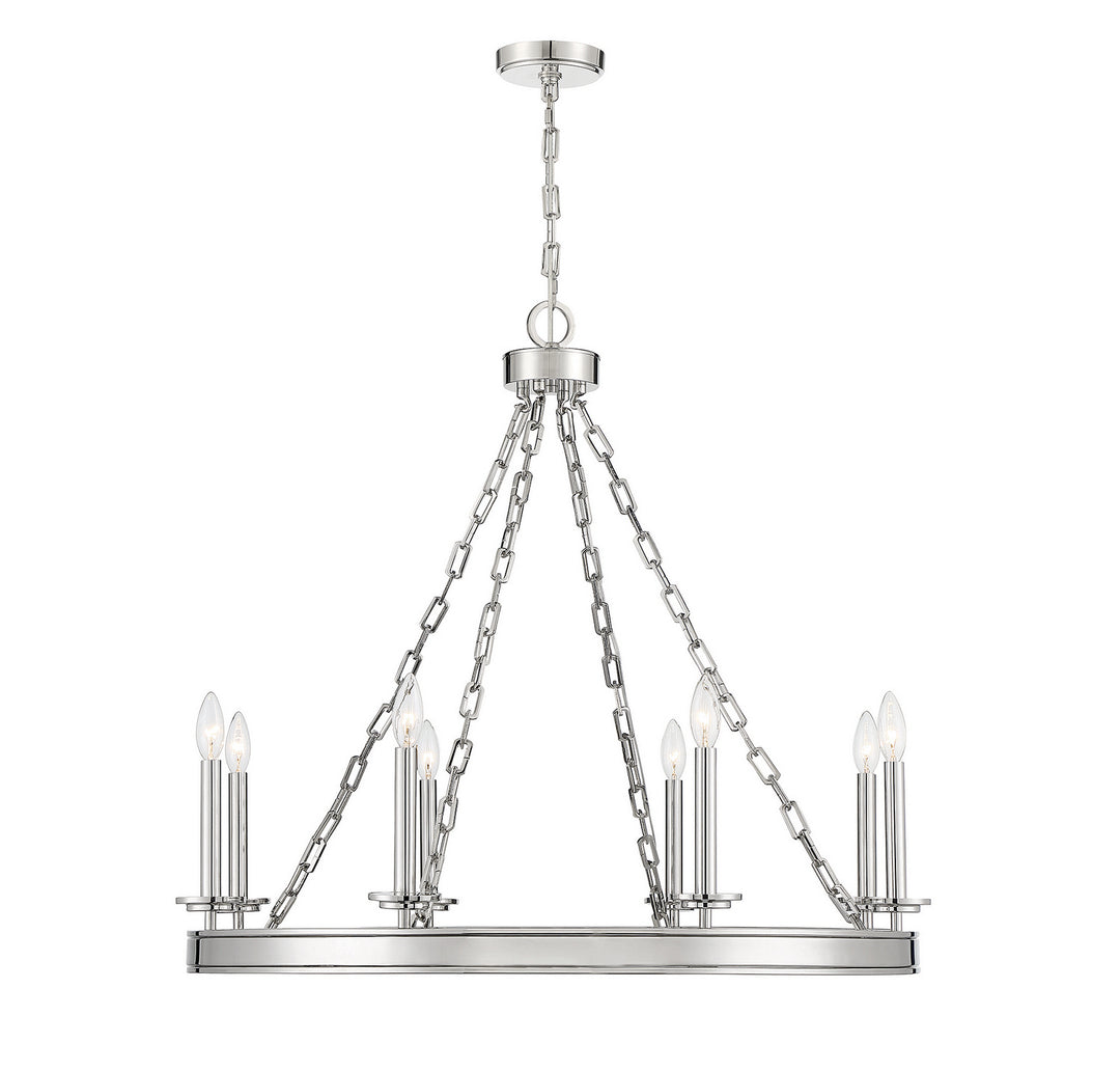 Savoy House Seville 1-4404-8-109 Chandelier Light - Polished Nickel