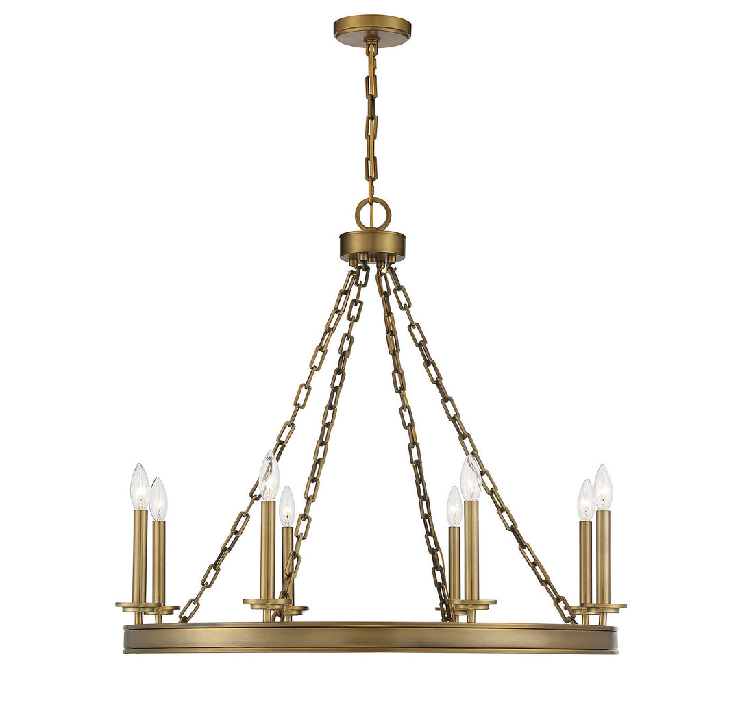 Savoy House Seville 1-4404-8-322 Chandelier Light - Warm Brass