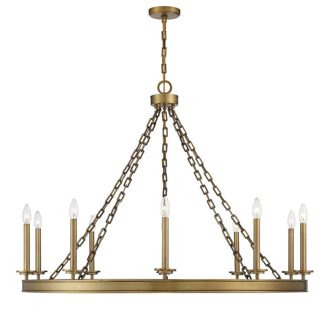 Savoy House Seville 1-4405-10-322 Chandelier Light - Warm Brass