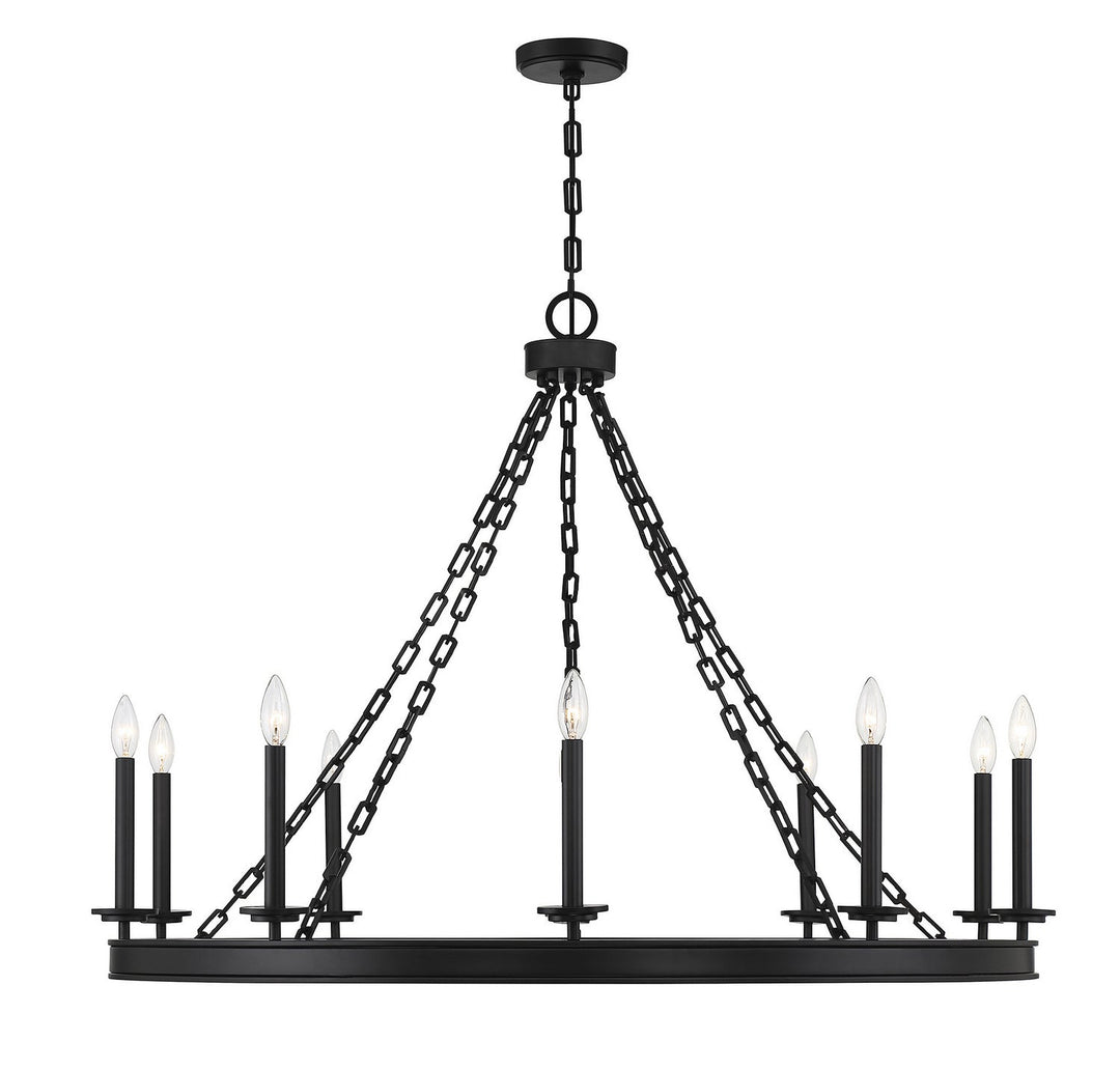 Savoy House Seville 1-4405-10-89 Chandelier Light - Matte Black