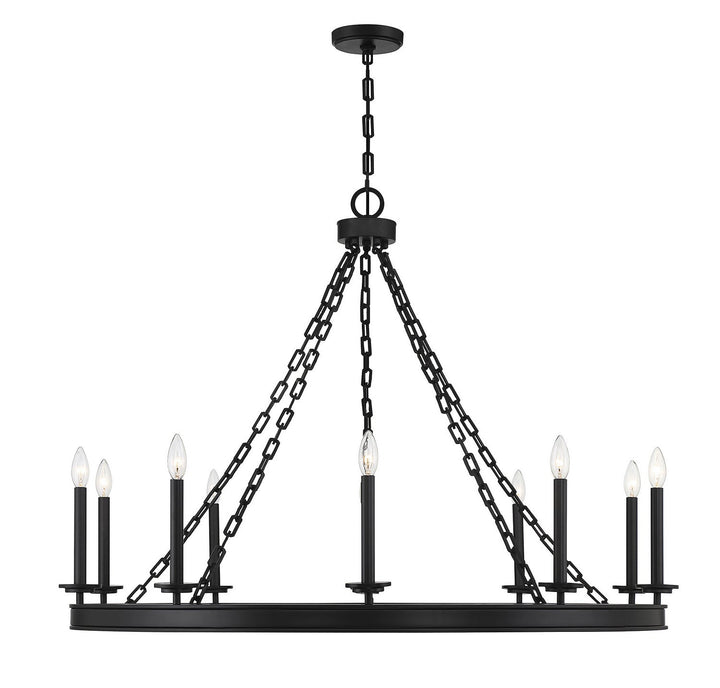 Savoy House Seville 1-4405-10-89 Chandelier Light - Matte Black