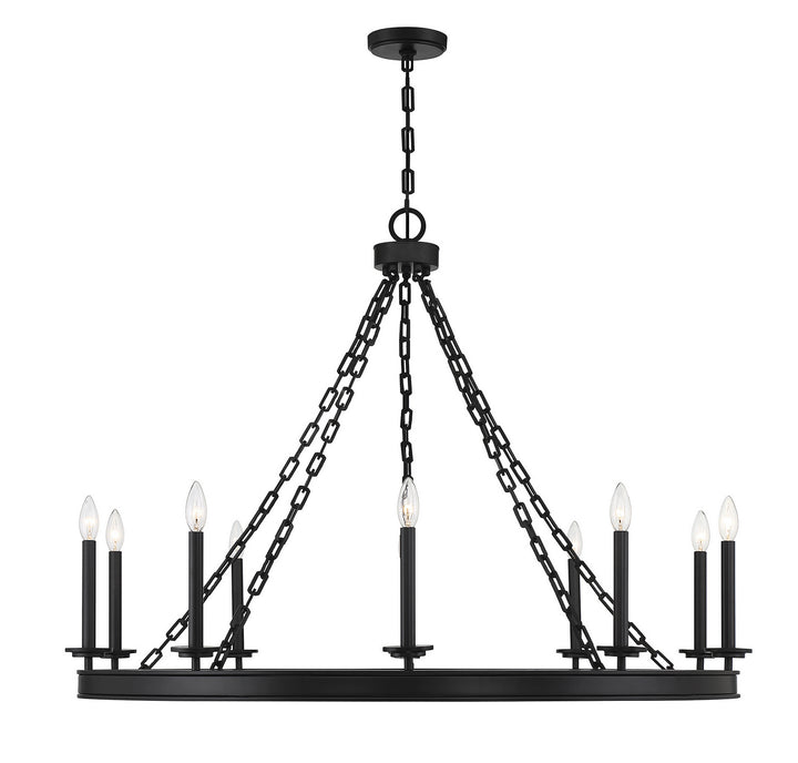 Savoy House Seville 1-4405-10-89 Chandelier Light - Matte Black