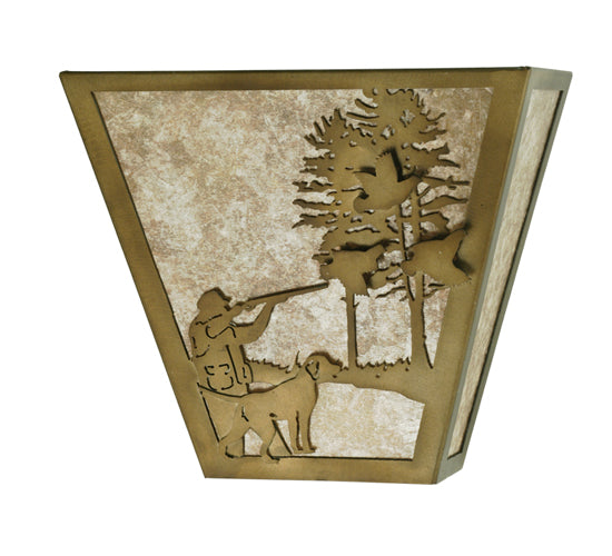 Meyda Tiffany Quail Hunter 112185 Wall Light - Antique Copper