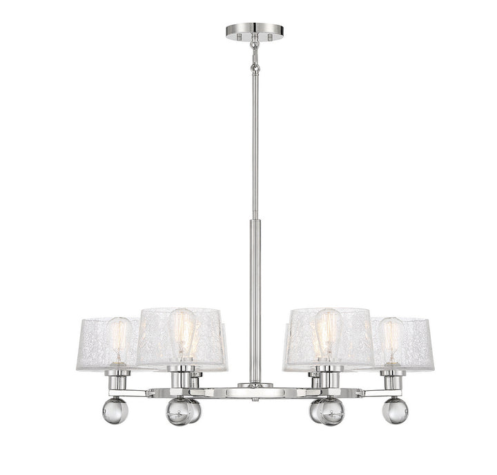Savoy House Hanover 1-6302-6-109 Chandelier Light - Polished Nickel