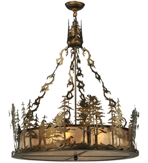 Meyda Tiffany Quail Hunter 112186 Pendant Light - Antique Copper