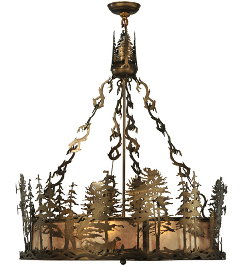 Meyda Tiffany Quail Hunter 112186 Pendant Light - Antique Copper