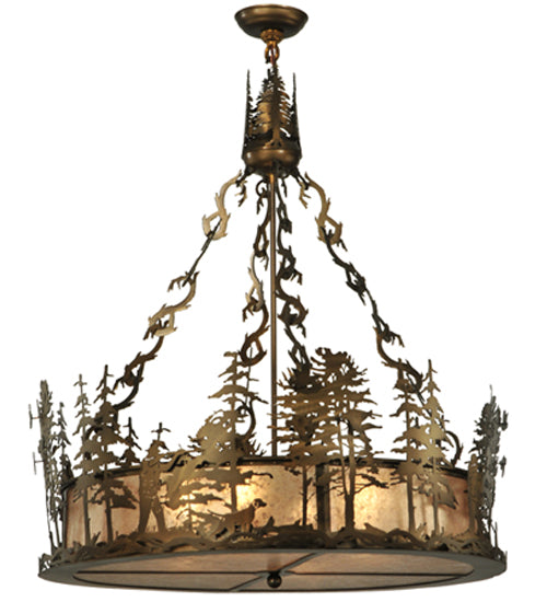 Meyda Tiffany Quail Hunter 112186 Pendant Light - Antique Copper