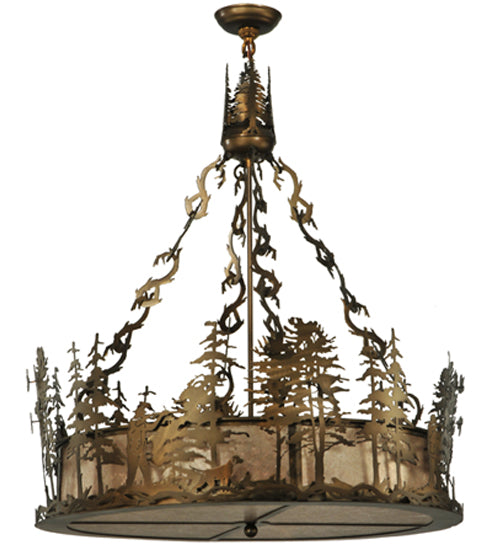 Meyda Tiffany Quail Hunter 112186 Pendant Light - Antique Copper