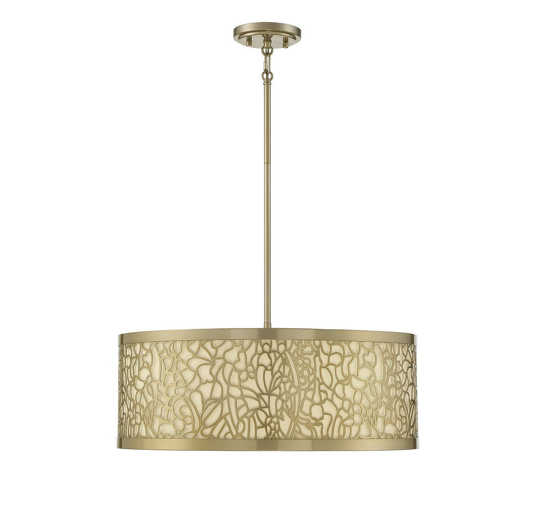 Savoy House New Haven 1-7500-4-171 Pendant Light - New Burnished Brass