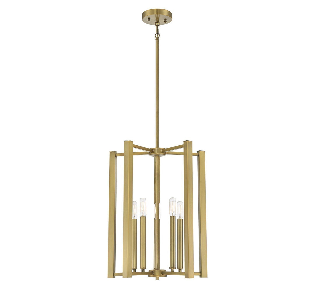 Savoy House Benson 3-7701-5-322 Pendant Light - Warm Brass
