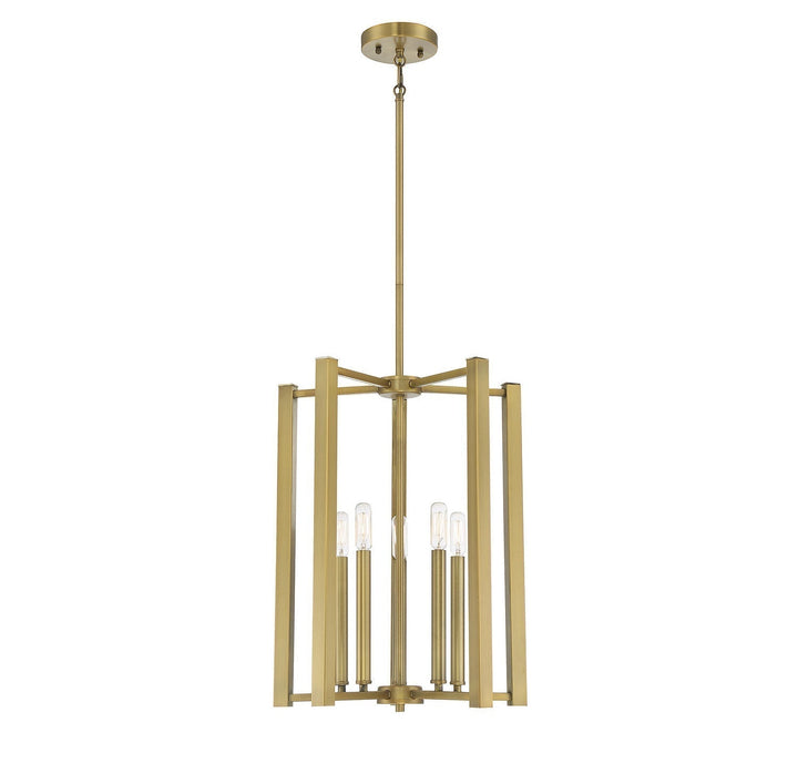 Savoy House Benson 3-7701-5-322 Pendant Light - Warm Brass