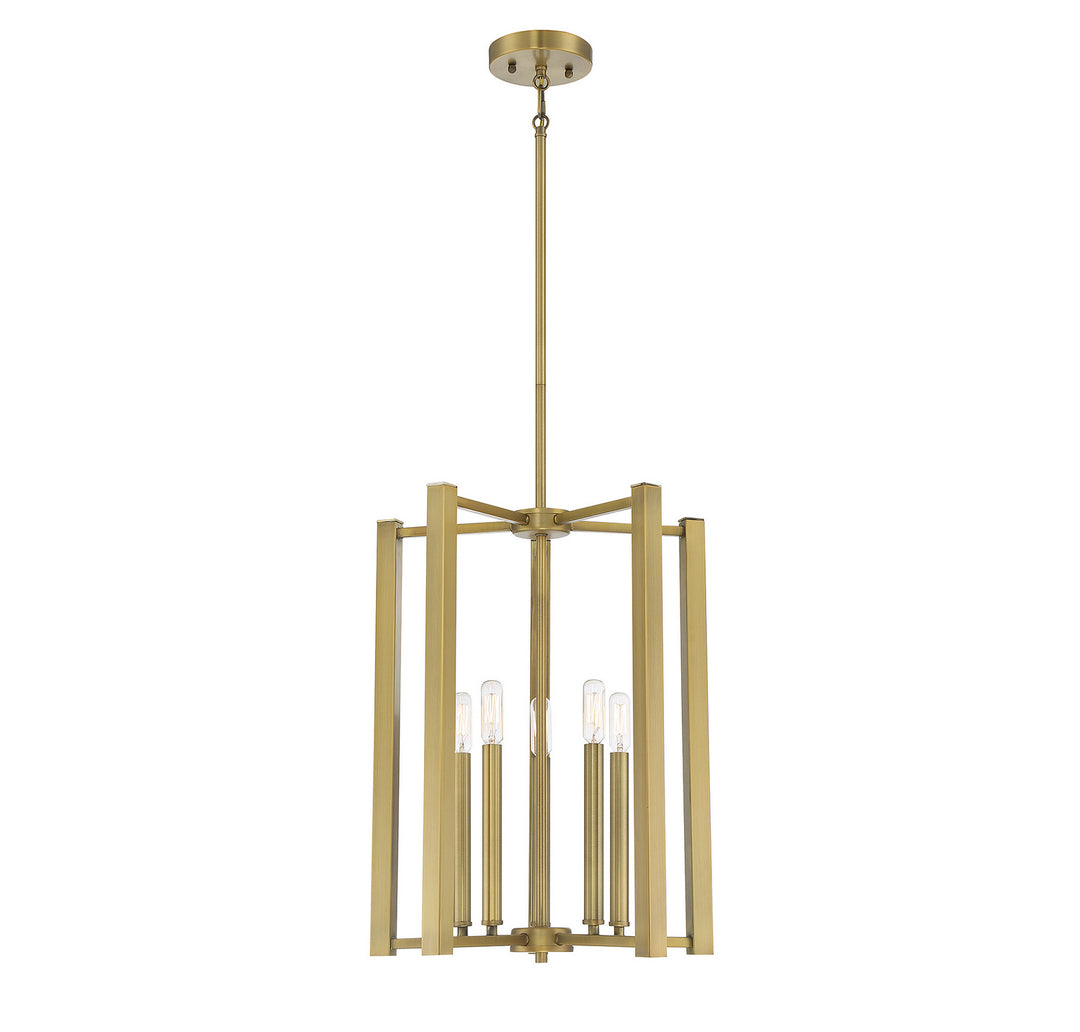 Savoy House Benson 3-7701-5-322 Pendant Light - Warm Brass