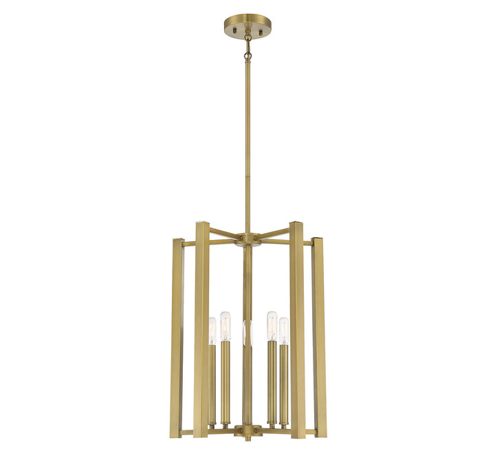 Savoy House Benson 3-7701-5-322 Pendant Light - Warm Brass