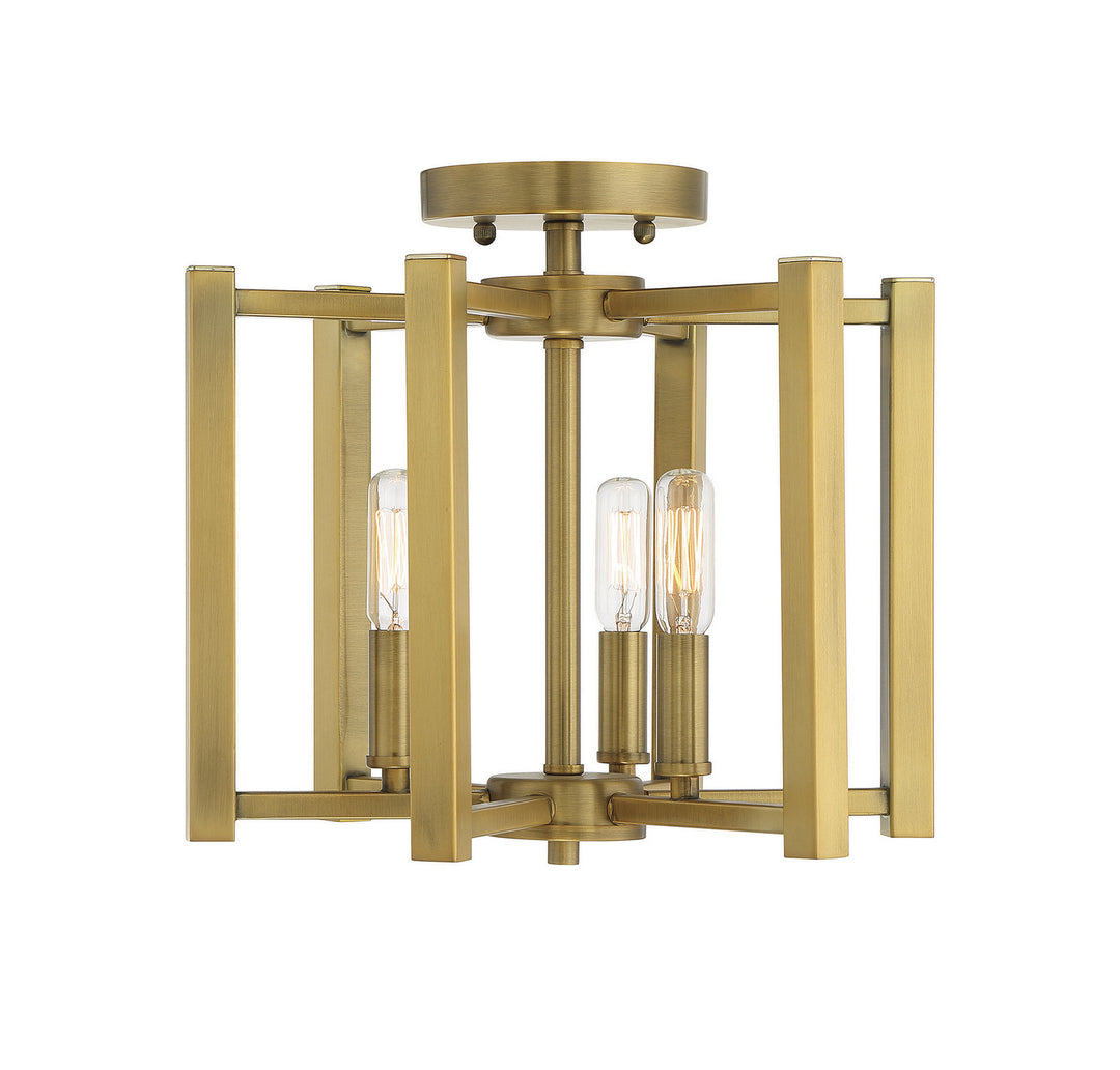 Savoy House Benson 6-7702-3-322 Ceiling Light - Warm Brass