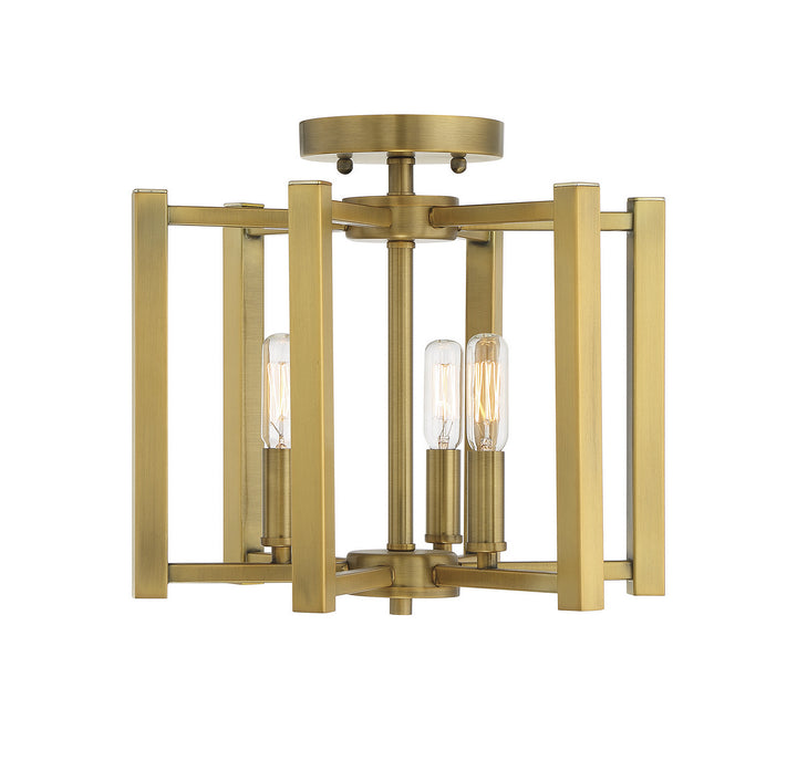 Savoy House Benson 6-7702-3-322 Ceiling Light - Warm Brass