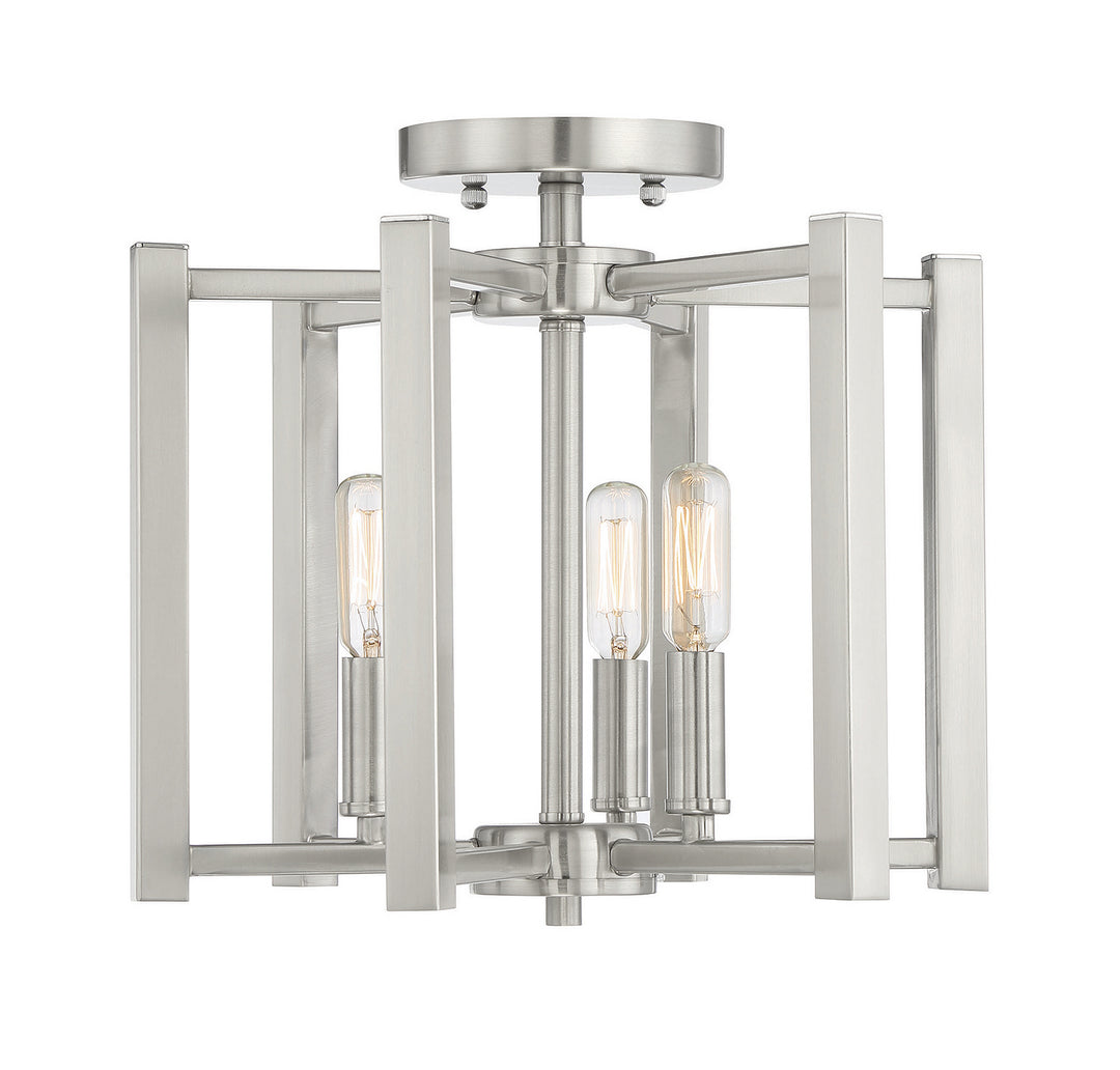 Savoy House Benson 6-7702-3-SN Ceiling Light - Satin Nickel