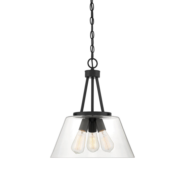 Savoy House Calhoun 7-1025-3-89 Pendant Light - Matte Black