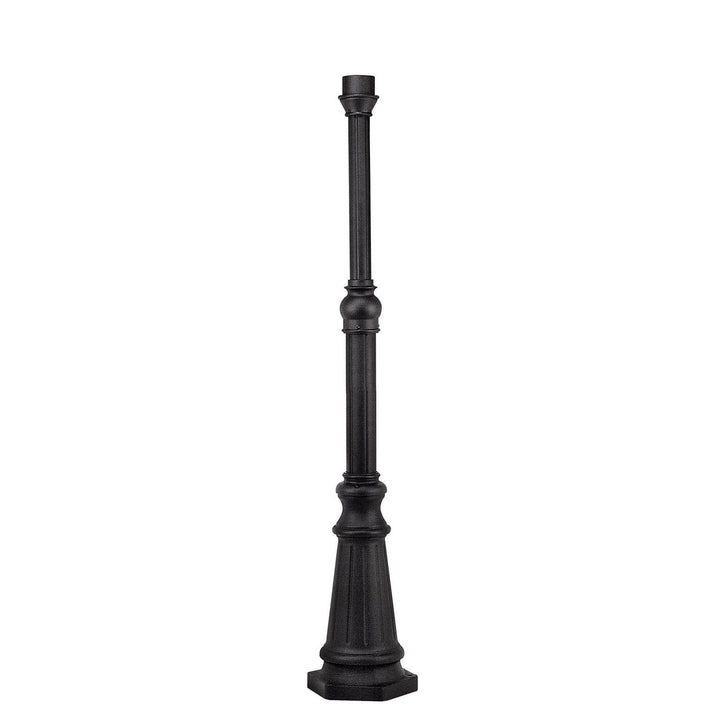 Hinkley Lighting 6638BK  6.5Ft Post With Cast Aluminum Base Outdoor Black