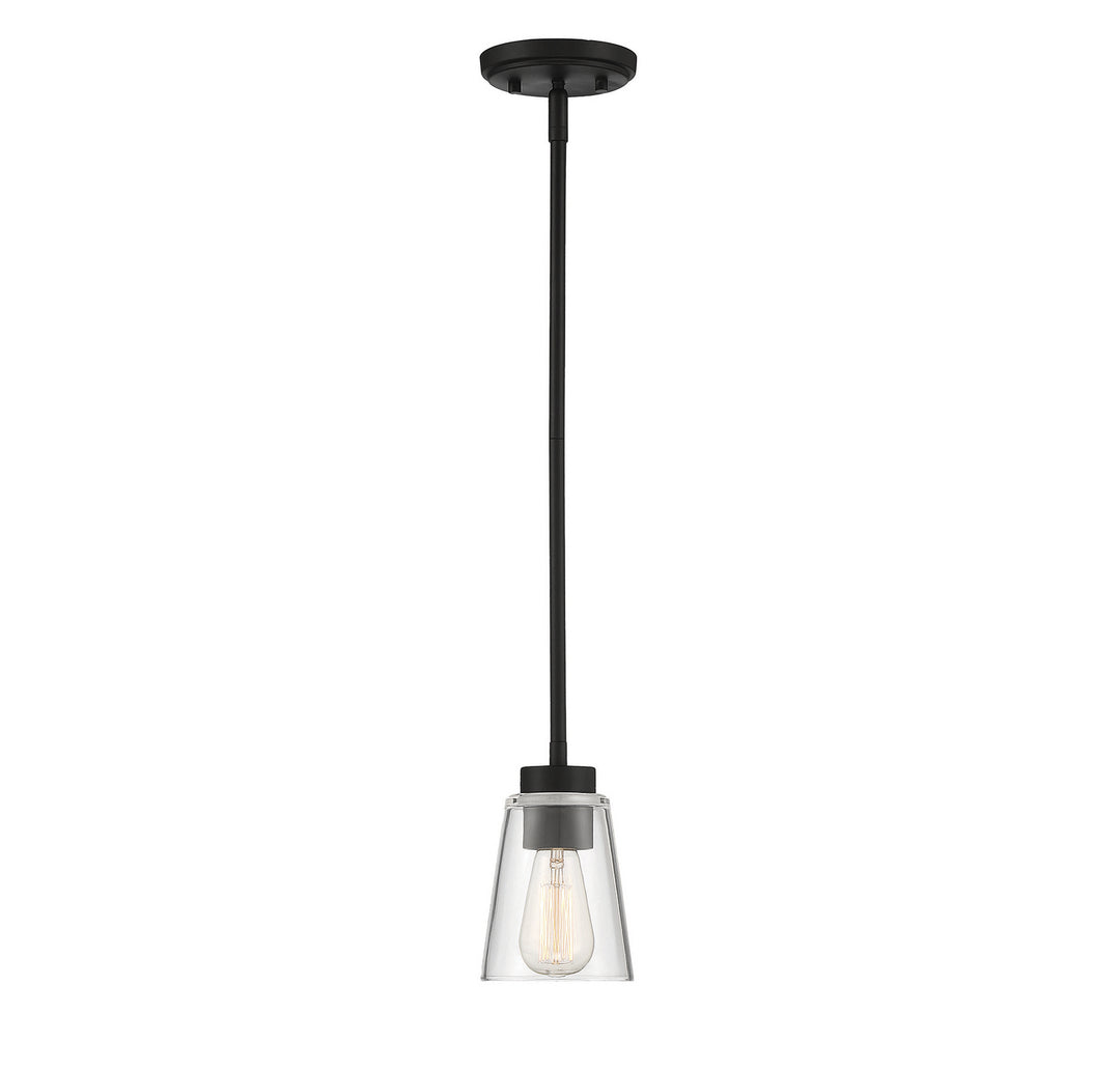 Savoy House Calhoun 7-1026-1-89 Pendant Light - Matte Black