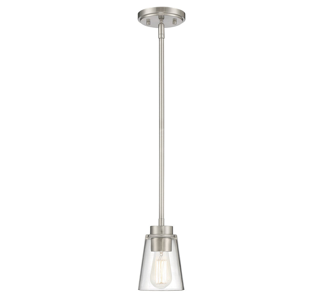 Savoy House Calhoun 7-1026-1-SN Pendant Light - Satin Nickel