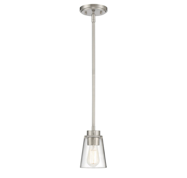 Savoy House Calhoun 7-1026-1-SN Pendant Light - Satin Nickel
